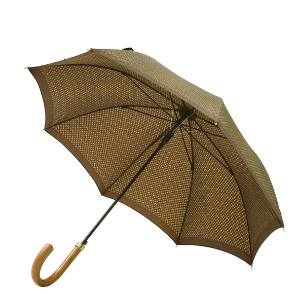 Louis Vuitton Umbrella LV Wood Handle Classic 35" - Picture 2 of 7